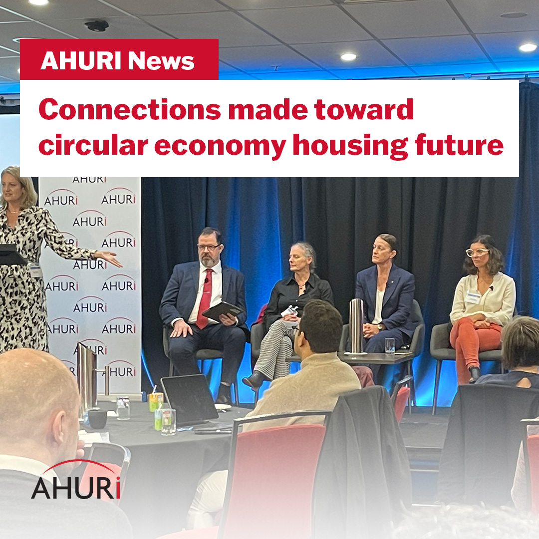 Read our wrap up of insights from #AHURIconference: Circular economy housing; and keep your eyes peeled for session recordings - coming soon! Thanks to all those who attended online and in person - your participation made the event a resounding success. bit.ly/3WzO1Np