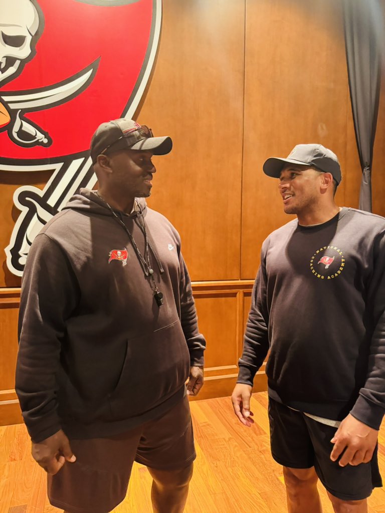 I’m thankful for the growth and development this week. The @Buccaneers are a first class organization that understands the spirit of coaching. We had the chance to see up close how an NFL team operates. I look forward to sharing all of this training with everyone back home.
