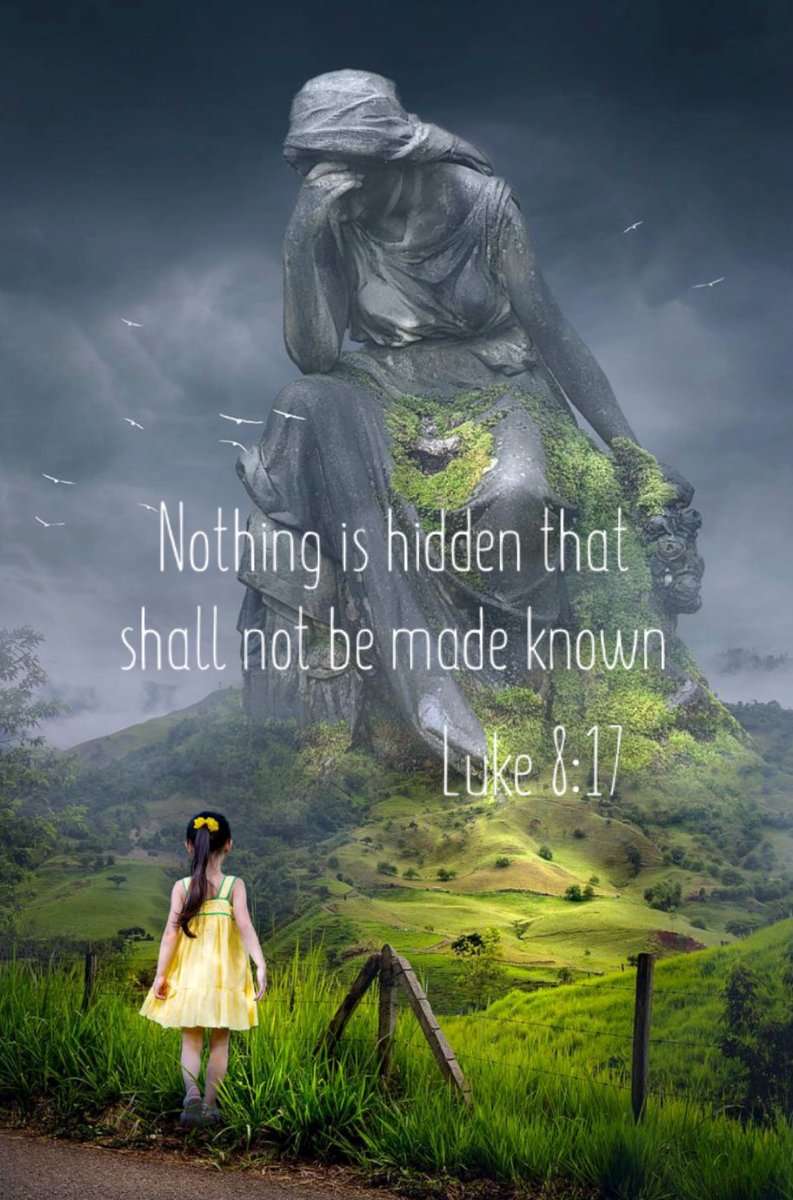 #Jesus Said:
Luke 8:17
“For nothing is secret, that shall not be made manifest; neither any thing hid, that shall not be known and come abroad.”
#JesusIsLord 
#Believe