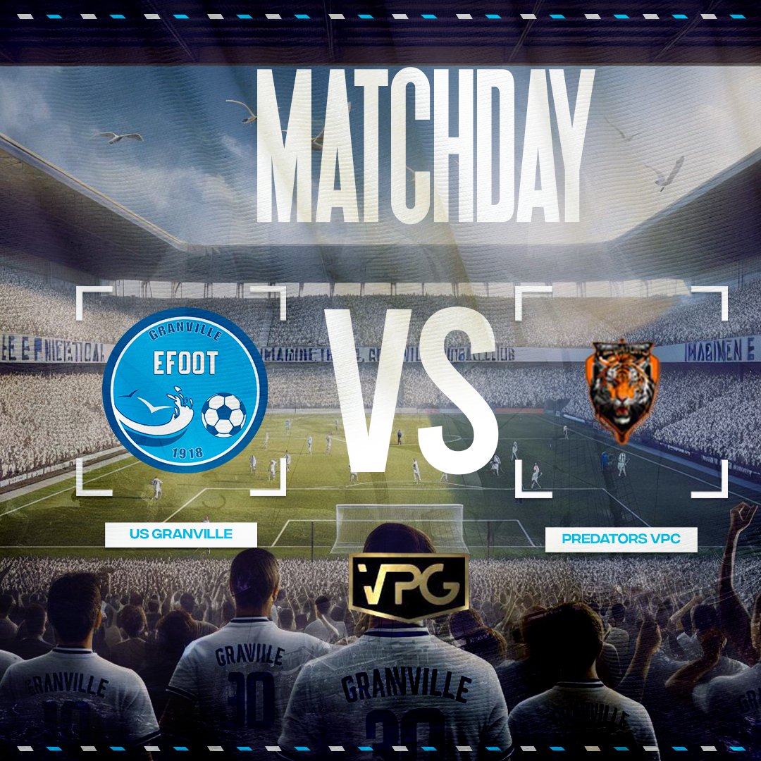 US Granville eSport (@usg_esport) on Twitter photo ποΈ | Programme
π | <a href="/VPGFrance_/">VPG France</a> π«π·
π | <a href="/BPantheres/">Black Panther eSports</a>
π | <a href="/VPGEurope/">Virtual Pro Gaming | Europe</a> πͺπΊ
π | <a href="/PredatorsVPC/">ππ πππππππππ β’ΜΆοΈΜΆ</a>
Nous n'avons que deux matchs Γ jouer ce soir !
#AllezGranville π΅βͺοΈ ποΈ | Programme
π | <a href="/VPGFrance_/">VPG France</a> π«π·
π | <a href="/BPantheres/">Black Panther eSports</a>
π | <a href="/VPGEurope/">Virtual Pro Gaming | Europe</a> πͺπΊ
π | <a href="/PredatorsVPC/">ππ πππππππππ β’ΜΆοΈΜΆ</a>
Nous n'avons que deux matchs Γ jouer ce soir !
#AllezGranville π΅βͺοΈ