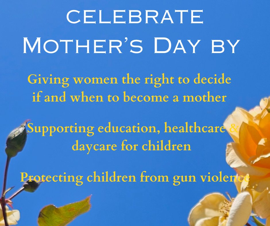 Let's give Mom what she really wants.
#SupportMothers