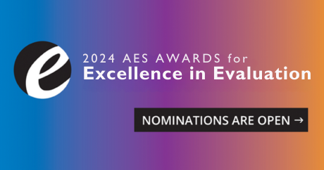 Nominations for 2024 are now open and close 1 July 2024. Learn about the nomination process here: aes.asn.au/aes-awards #evaluation #evaluationlearning