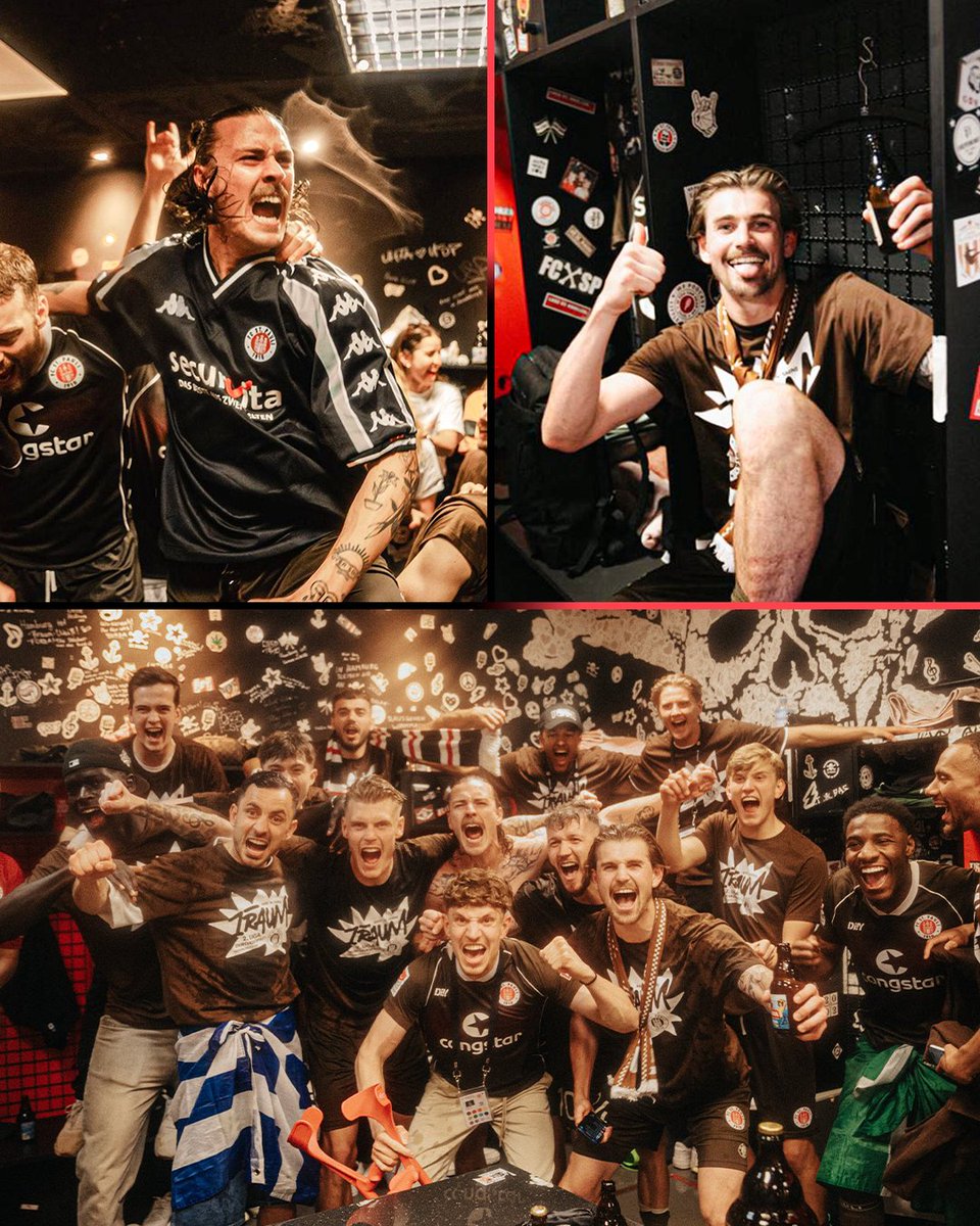 Congratulations to Aussies Jackson Irvine &amp; Connor Metcalfe for helping St. Pauli secure Bundesliga promotion for the first time in 13 years! 👏🇩🇪

What a moment 🙌