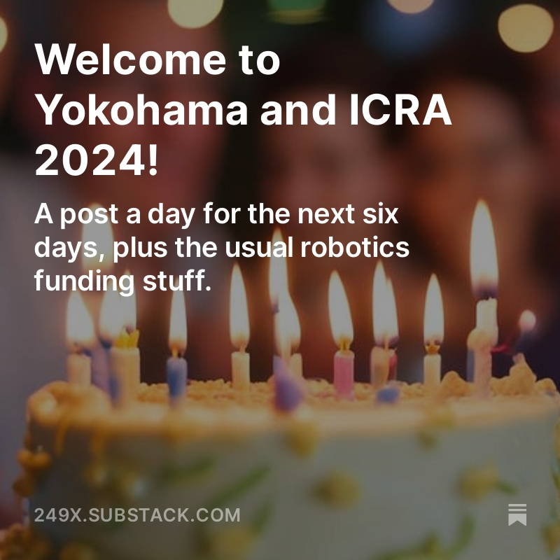 ICRA 2024 is getting underway! Here's a livestream link to the Future of Robotics Research Debates which are starting in 60 minutes! ow.ly/f4RG50RCUEy