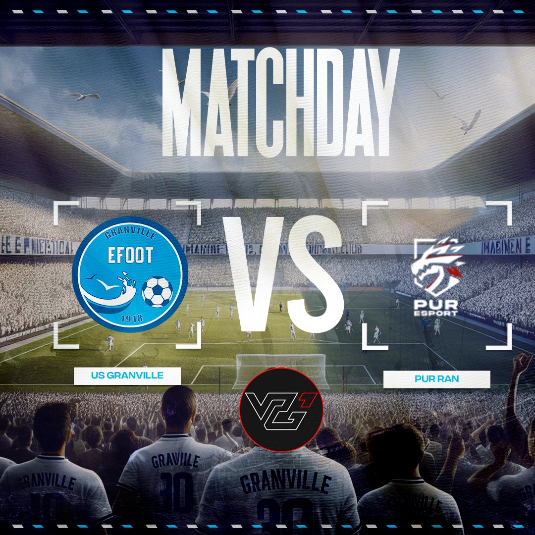 US Granville eSport (@usg_esport) on Twitter photo ποΈ | Programme
π | <a href="/SwissVPG/">VPG Switzerland π¨π</a> π¨π
π | <a href="/PuRRanFR/">PuR eSport I Team Ran</a>
π | <a href="/VPGFrance_/">VPG France</a> π«π·
π | <a href="/SymphonyProClub/">LWG Symphony</a>
π | Hellas Verone
π | <a href="/VPGEurope/">Virtual Pro Gaming | Europe</a> πͺπΊ
π | @AbyssaleSportCP
π | @DevilsXI_
π | @PurpleBull_foot
Un jeudi crucial !
#AllezGranville π΅βͺοΈ ποΈ | Programme
π | <a href="/SwissVPG/">VPG Switzerland π¨π</a> π¨π
π | <a href="/PuRRanFR/">PuR eSport I Team Ran</a>
π | <a href="/VPGFrance_/">VPG France</a> π«π·
π | <a href="/SymphonyProClub/">LWG Symphony</a>
π | Hellas Verone
π | <a href="/VPGEurope/">Virtual Pro Gaming | Europe</a> πͺπΊ
π | @AbyssaleSportCP
π | @DevilsXI_
π | @PurpleBull_foot
Un jeudi crucial !
#AllezGranville π΅βͺοΈ