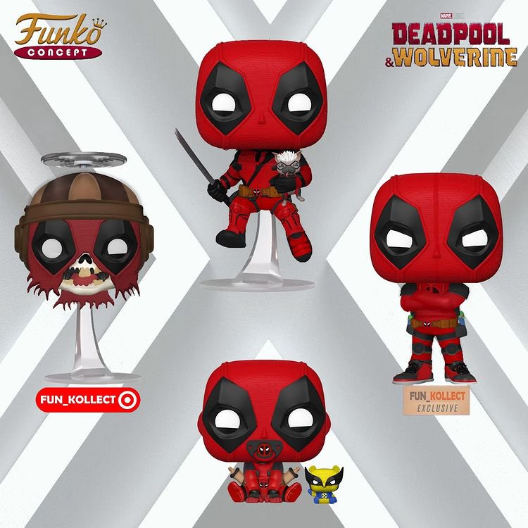 Deadpool & Wolverine - Deadpool Corps Pop! Concept by IG Fun_Kollect #DeadpoolandWolverine