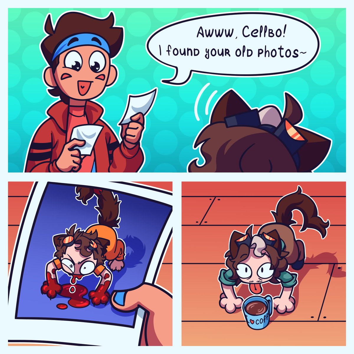 [Cellkitty 2 - 1]

I love those photo compilations where adopted cats become more and more happy 
It melts my heart ;w;

#cellkitty #cellbitfanart #roierfanart #guapoduo #guapoduofanart #qsmpfanart #qsmp