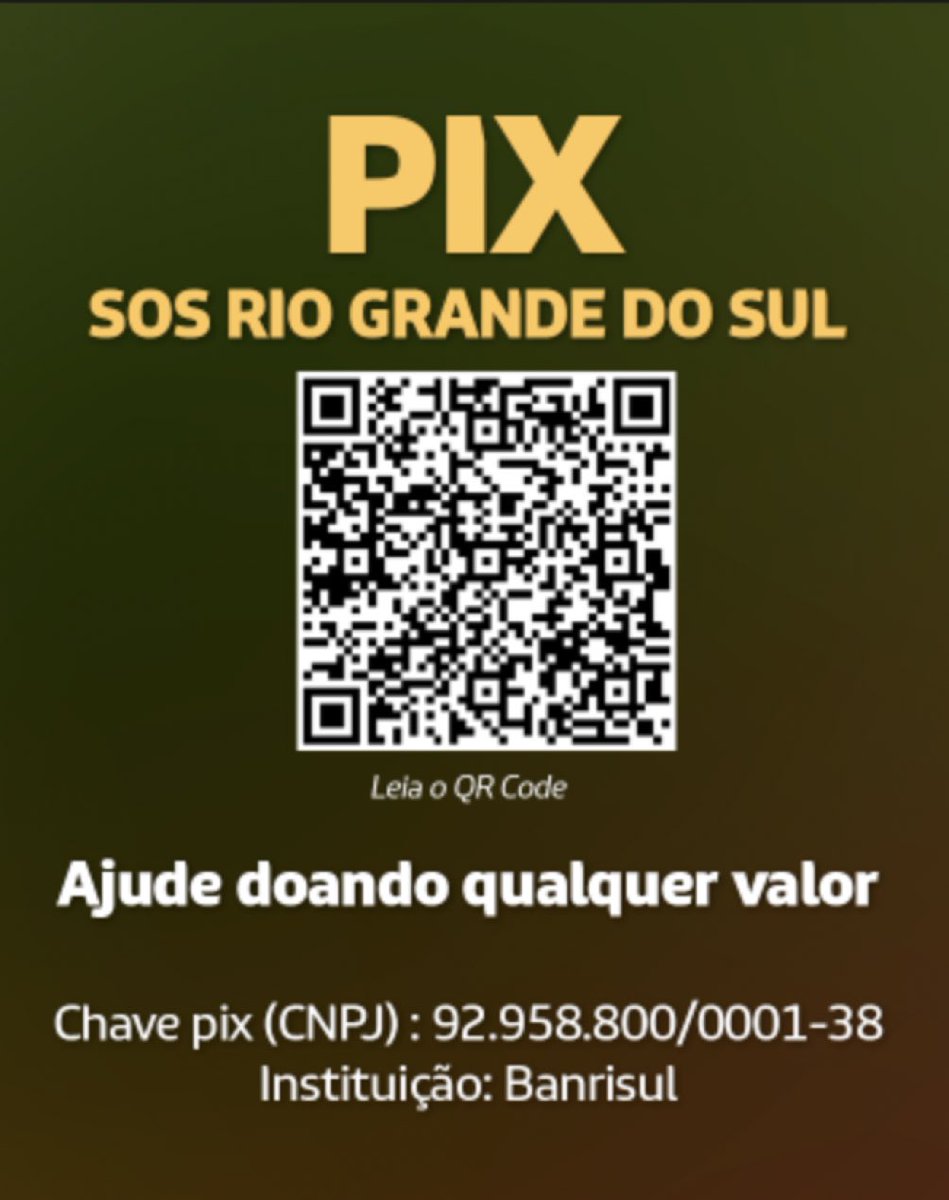 Ajude. Doe o que puder. #SOSRS