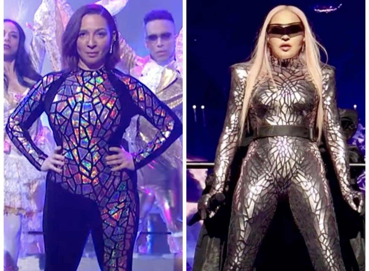 The cultural impact of #Madonna's 'Vogue' song , Last night in the opening segment in #SNL and even at the #Ebu there was a 'Vogue' reference in a skit between the musical acts.