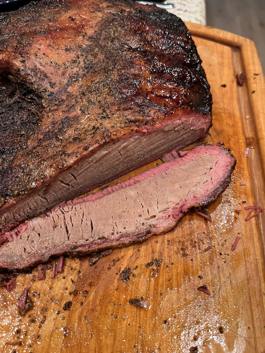 Hey @pinpulleddrmf , how’d I do on this Mother’s Day brisket?