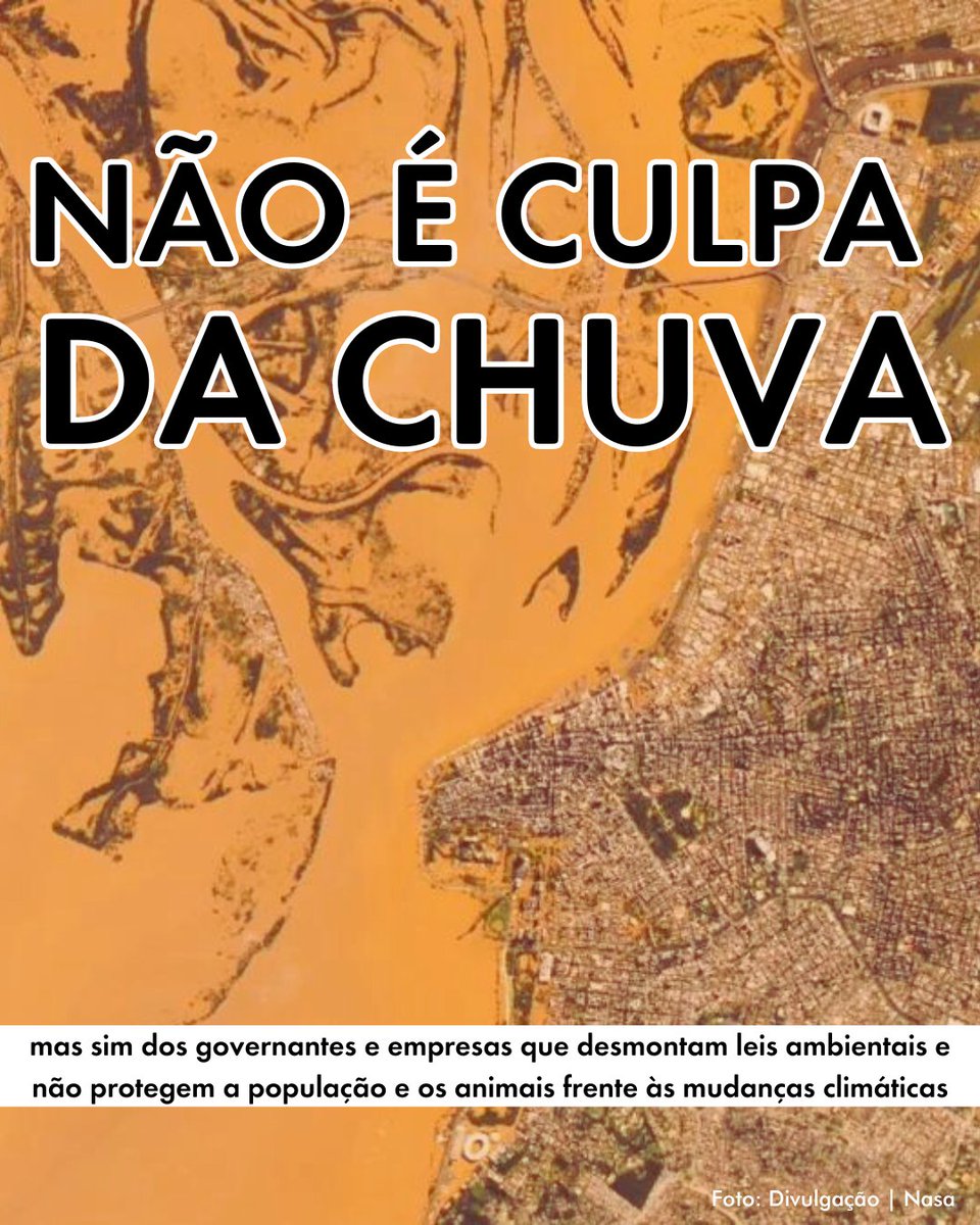 🔥 A culpa não é da natureza, mas sim das mudanças climáticas 🔥

📢 A realidade já ratificada pela ciência é uma só: a crise climática já chegou! ⁣Ela não é mais uma ameaça futura.  😭⁣

Saiba mais: bit.ly/3WIB8Rc

#MudançasClimáticas #RioGrandeDoSul #Enchentes