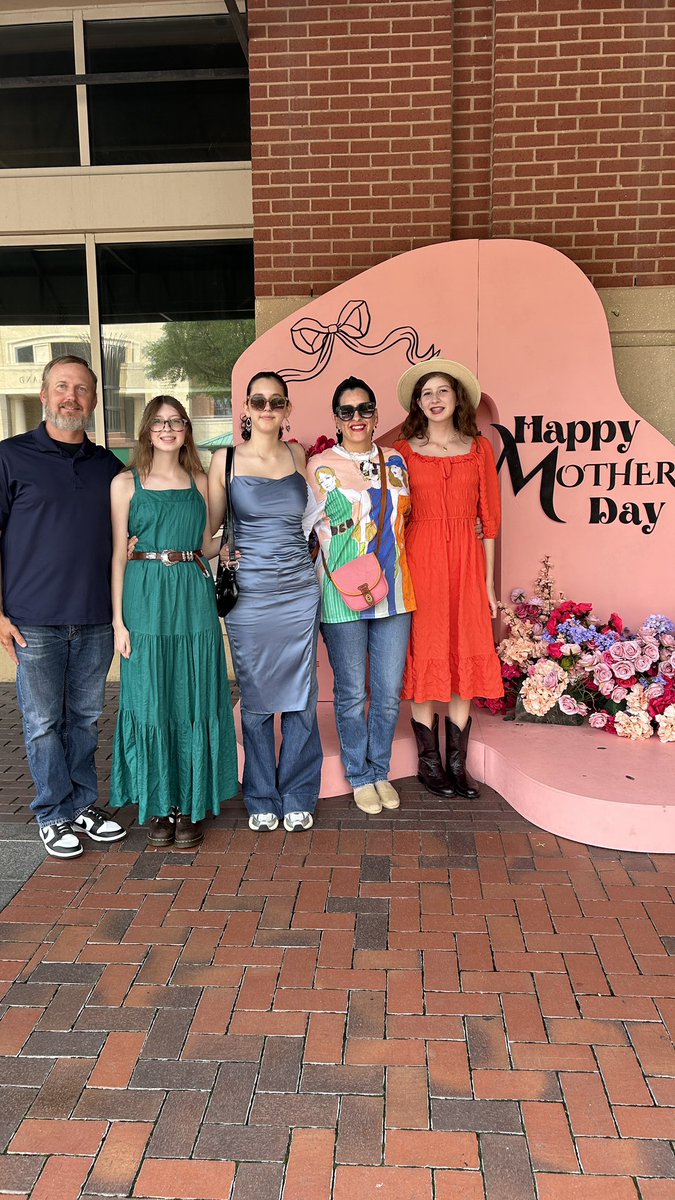 It was a great day celebrating Mother’s Day with my wife and our 3 daughters