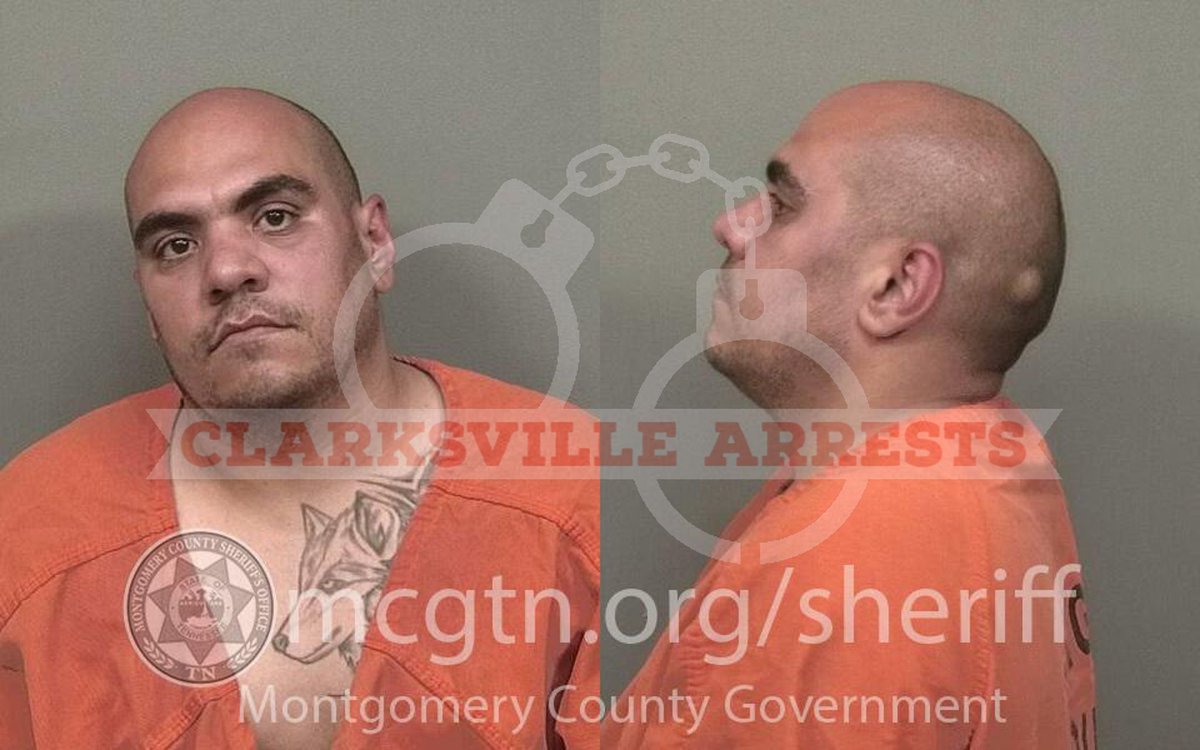 Quintana Estaban Jose Latorre was booked into the #MontgomeryCounty Jail on 04/27, charged with #OpenWarrants. Bond was set at $-. #ClarksvilleArrests #ClarksvilleToday #VisitClarksvilleTN #ClarksvilleTN