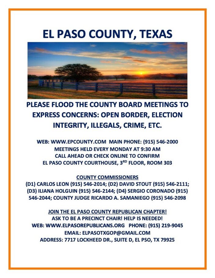 #COUNTYTRADINGCARDS #Texas #TX #ElPaso