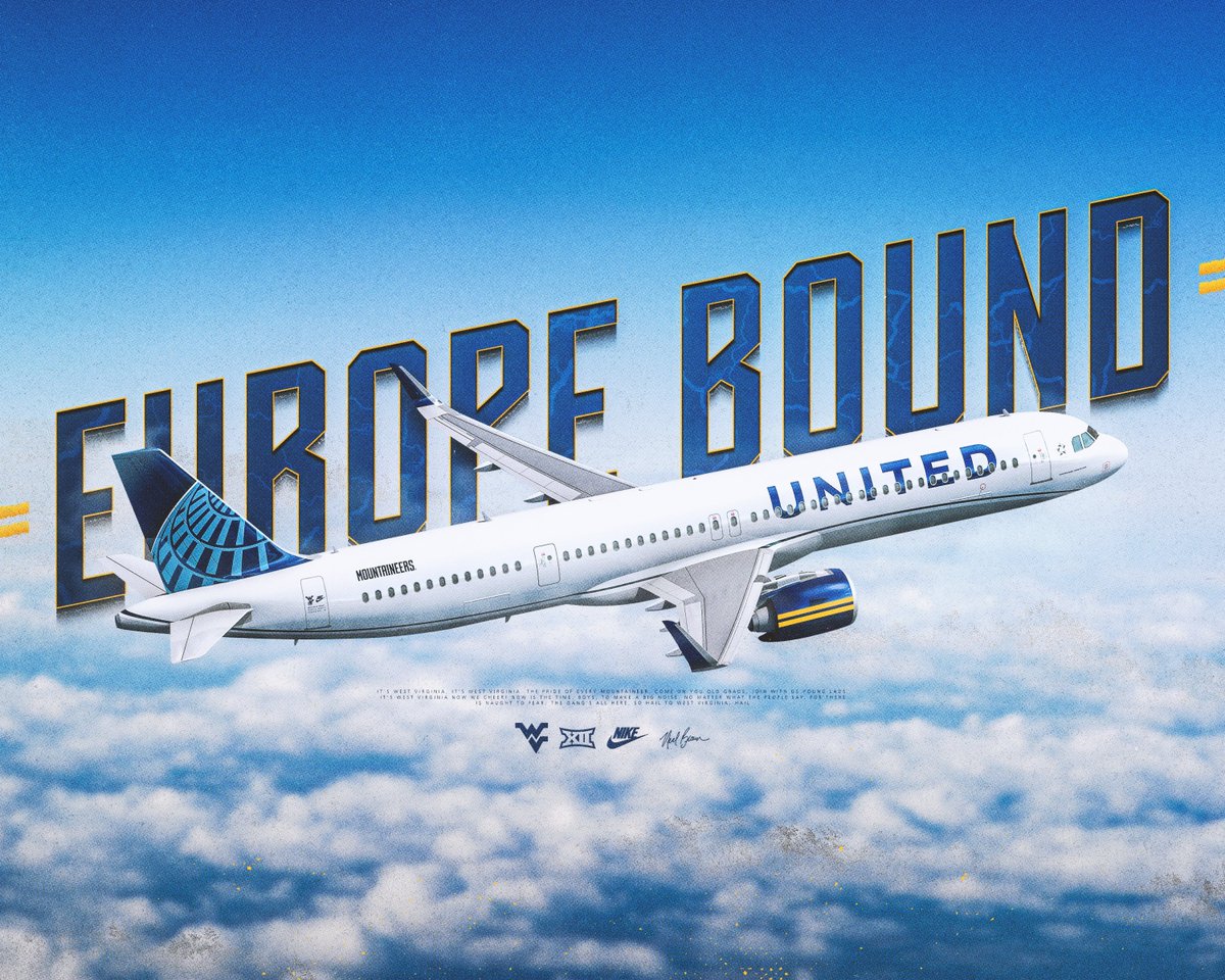 EUROPE BOUND 🌍 Our Chambers Elite Climbers are kicking off summer break with a foreign tour to continue the program's commitment to off-the-field development & education. Stay tuned! ✈️ #5thQuarter | #HailWV