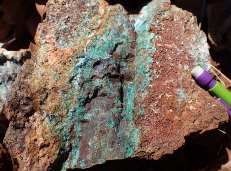 Geochemistry & geophysics programs to build upon the potentially significant #copper #porphyry discovery at Fiery Creek within the Georgetown Project, has identified high-grade surface copper veining extending 2.5km.

Read the full ASX announcement: tinyurl.com/ycxzxs3j

$EMU