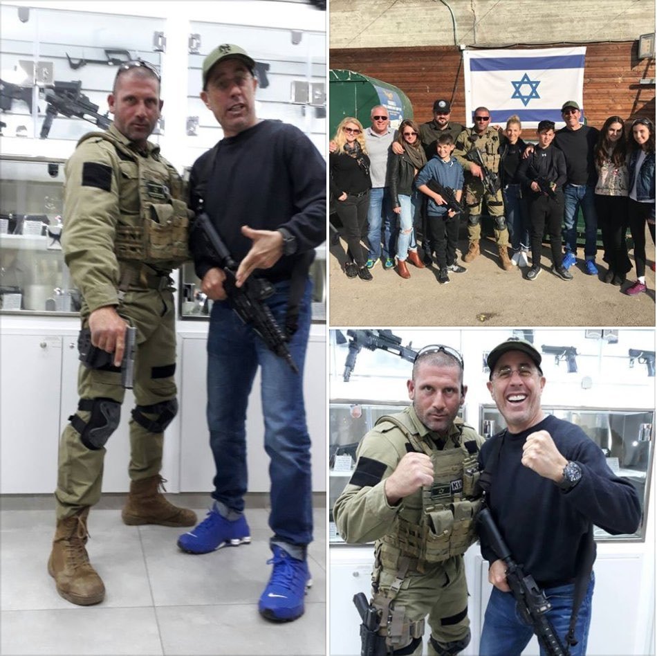 Jerry Seinfeld not only offered unconditional support for Israel’s attacks on Gaza, his wife not only donated to create counter protests against ceasefire, but they visited illegal West Bank settlements for “fantasy camp” romanticizing killing Palestinians as family adventure