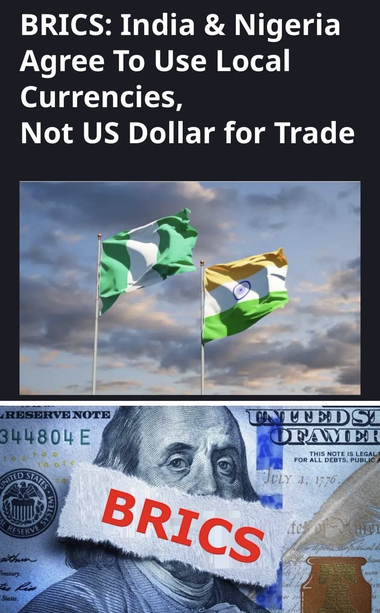 #BRICS is convincing other developing countries to use local currencies and ditch the US dollar for global trade. The alliance is spearheading the #dedollarization initiative calling for other nations to cut ties with the USD. China, Russia, and India are the top three nations…