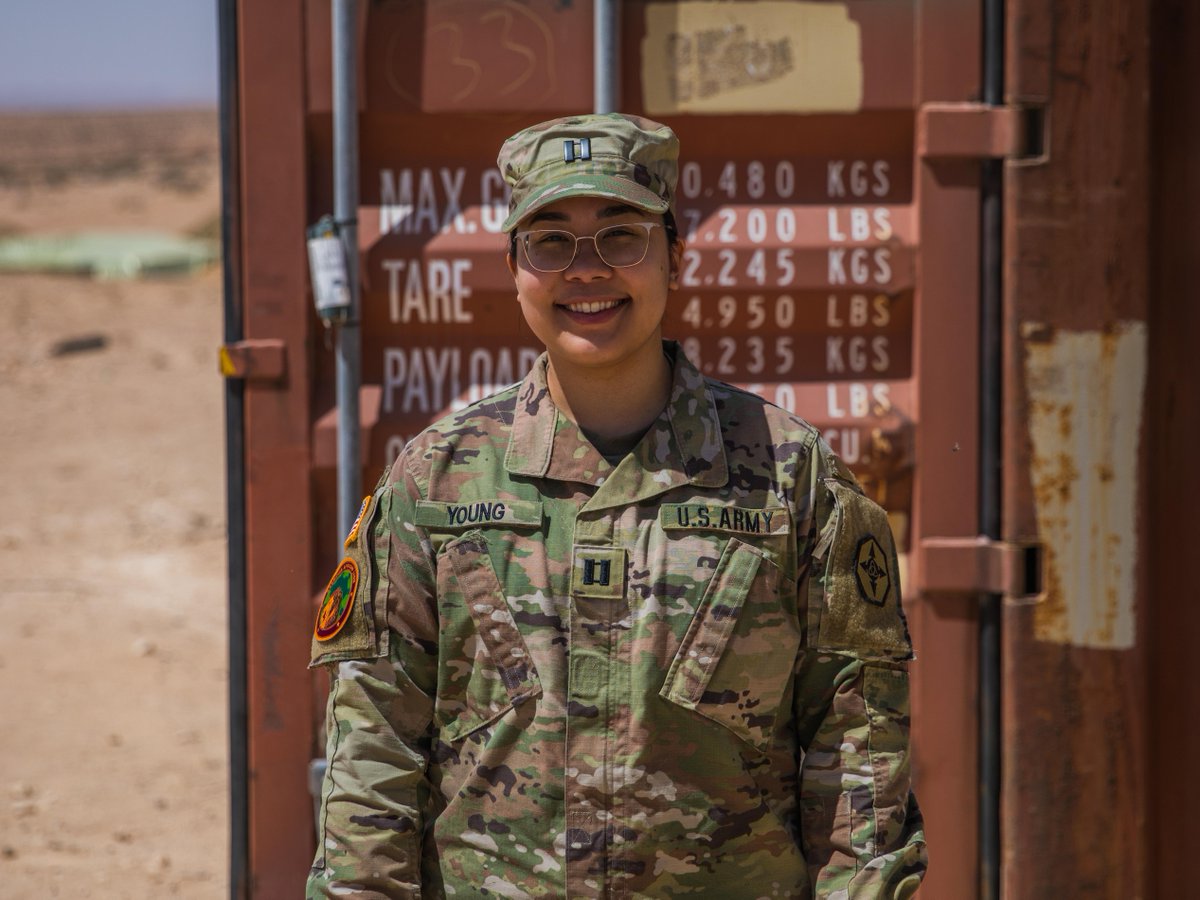 Meet @USArmyReserve Capt. Ivy Young, a Hawaii native & commander of the 970th Transportation Detachment. She leads the movement control team responsible for transporting personnel & equipment throughout Tunisia during Exercise African Lion 2024. #AAPIHeritageMonth #WeAreNATO