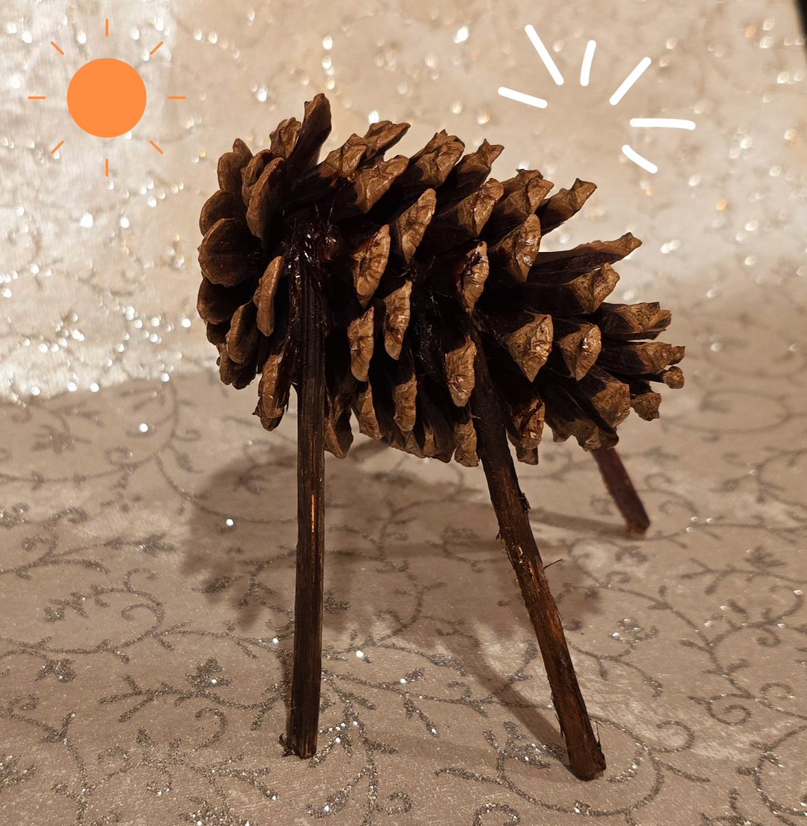 EvilButterfly8's tweet photo. Made me a Pinecone Pig and had a little photoshoot~♡
#fearandhunger #funger #pineconepig  #crafts #bestitem https://t.co/va5HVZbJbQ