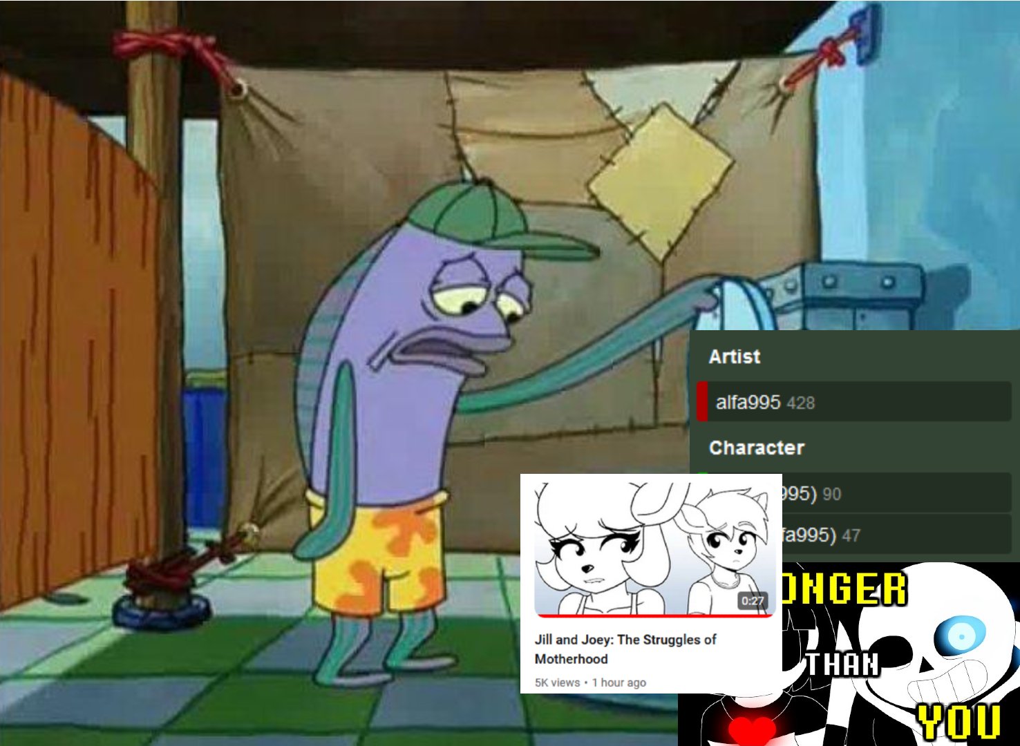loog 🍉 on X: oh. thats ince$t porn. thats ince$t porn made by the  stronger than you sans parody artist. t.coKOikbMrgR9  X