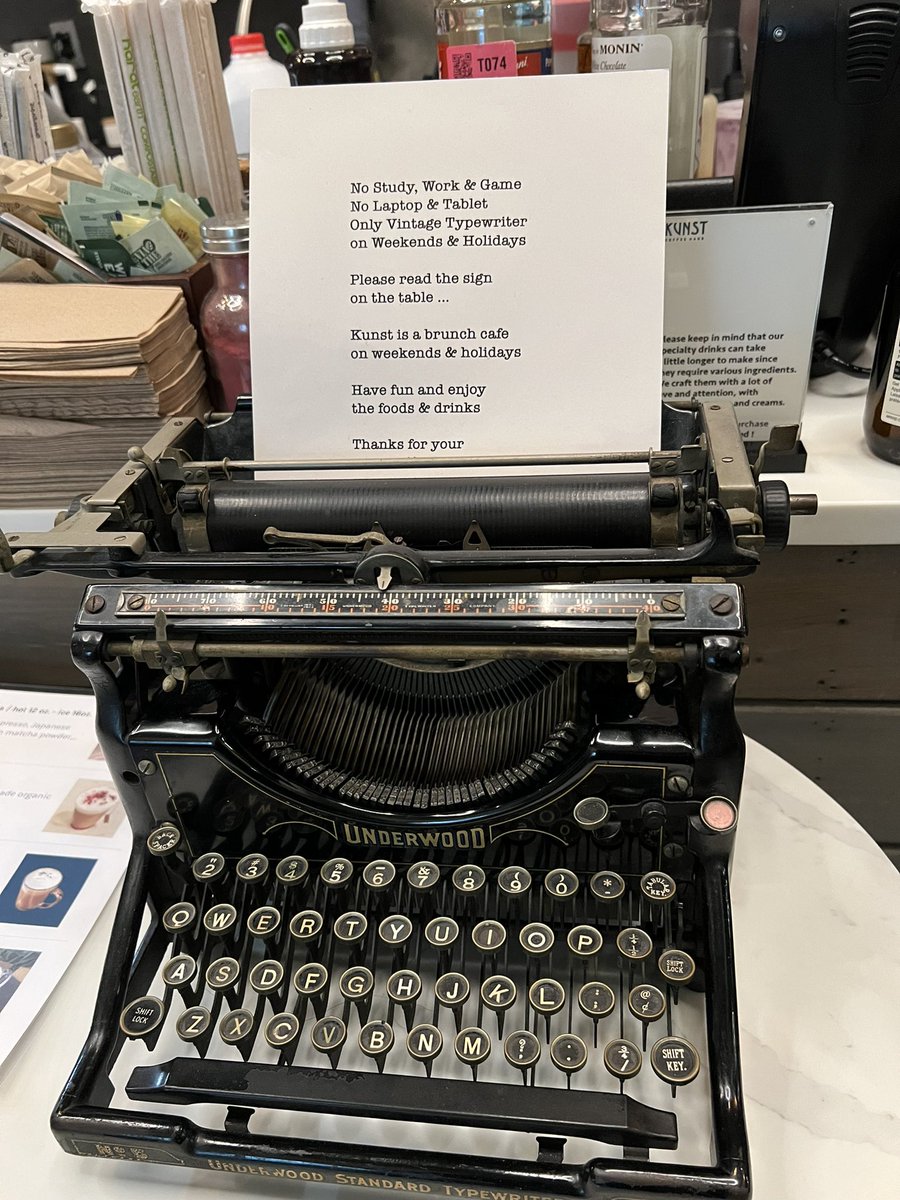 had brunch at the tortured poets department this morning