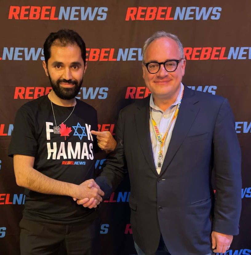 “Hateful and extremist views” from myself and @ezralevant at @RebelNewsOnline conference: F🍁✡️K HAMAS 'Hamas is a terrorist organization.' Date listed: 2002-11-27 Cc: @YaaraSaks