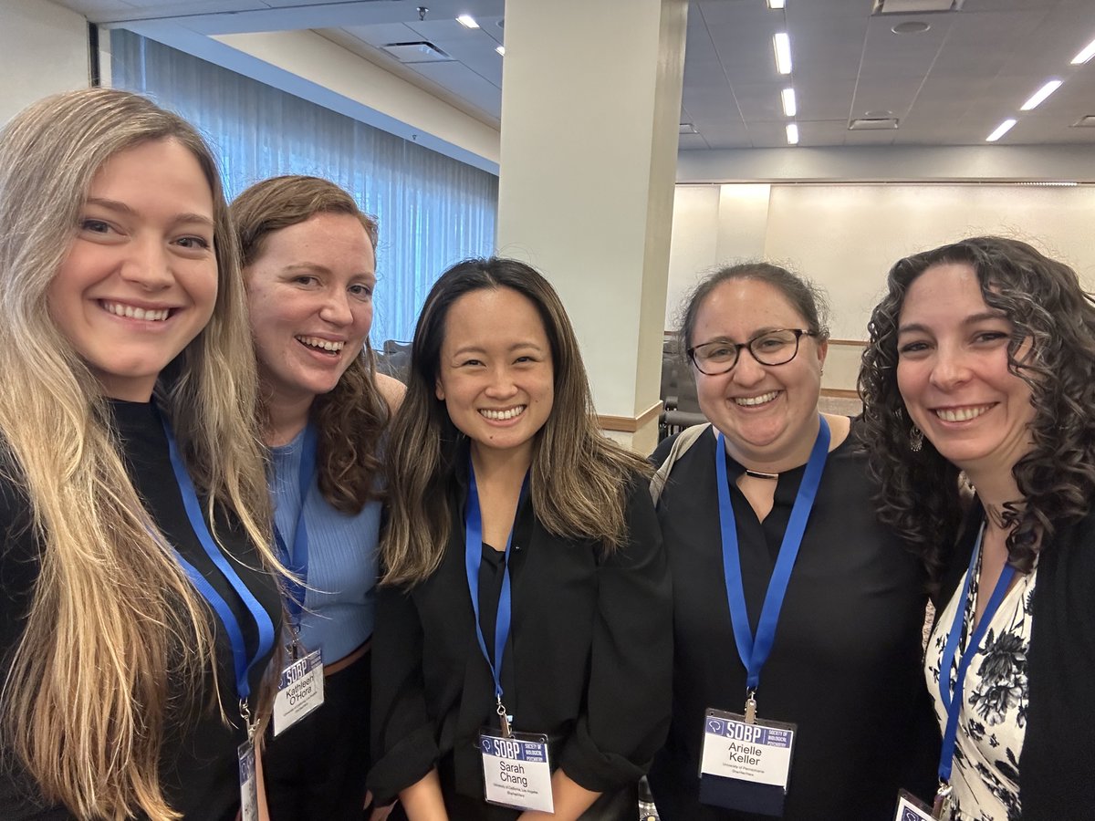 Sarah_Chang_'s tweet image. #SOBP2024 was the perfect capstone to graduate school! 🥂so grateful for all my amazing mentors/colleagues/friends throughout the years (many not pictured here) - it takes a village to do this work! Til next time🤠