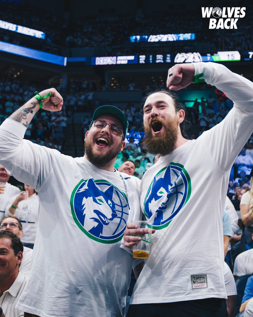 Timberwolves's tweet photo. how it started  ⏩  how it's going https://t.co/XnRU5bYJWP