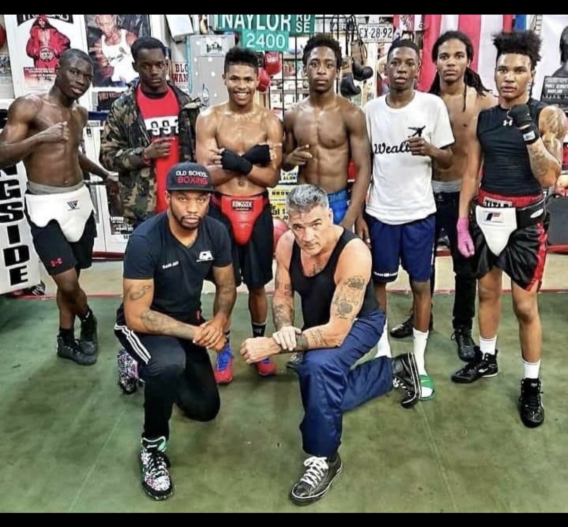 Rest in Peace to my Dad . Great photo… 6 out of 7 of these guys are pro now. And they aren’t doing so bad if you ask me @HeIsRichardson @ShakurStevenson @KeyshawnDavis8 @ayee_donnell … I don’t know everyone’s page