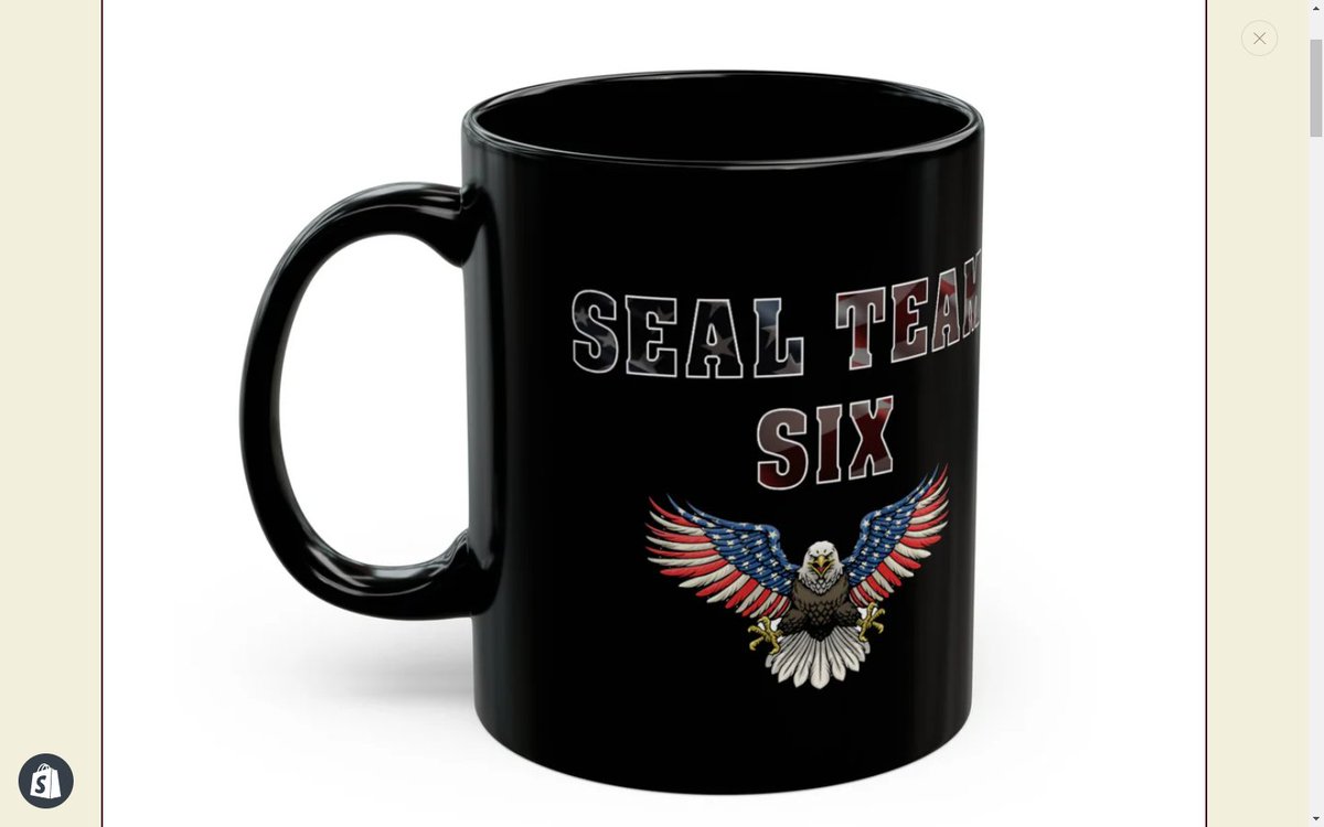 countryside-pursuits.myshopify.com/products/seal-…
***
Show your support and have your coffee in a LIMITED ED #mug. #Dishwasher proof and #vibrant #design. Fly the #US #flag! 
Available in 11oz and 15oz. #MadeInTheUSA #TrendingHot #viral #specialforces #SpecialOPS