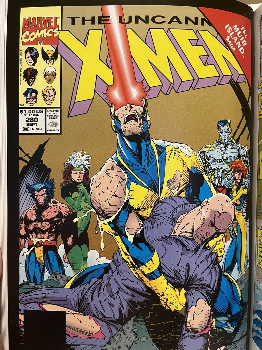 The Muir Island Saga! UXM #278-#280, and X-Factor #69-#70. #ChrisClaremont turns in his final story on UXM (with #FabianNiciexza finishing the story) as the two teams join up to defeat the Shadow King. #PaulSmith, #AndyKubert, and #WhilcePortacio on pencils. #XMen!