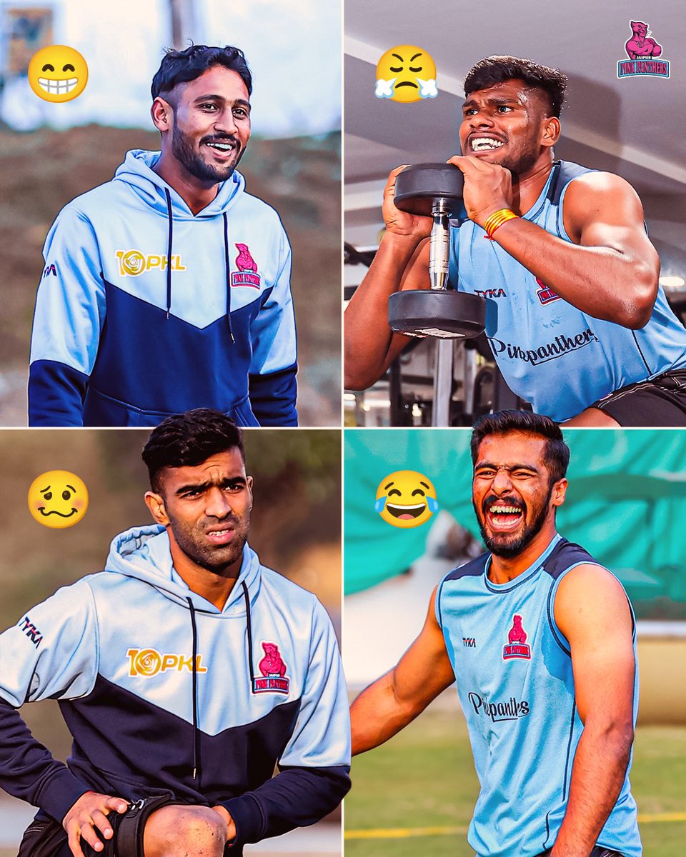 कैसा है आपका Monday Mood, #PanthersPack? 🤔 #JPP #Kabaddi #RoarForPanthers