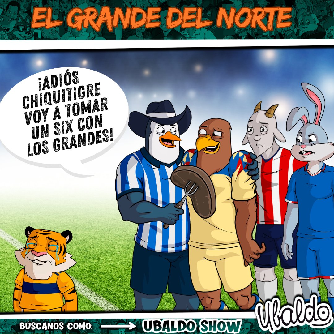 El Grande del Norte con los 3 grandes de la Liga en Semis...

 #LigaMX #Liguilla #futbol #CruzAzul #chivasdeguadalajara #Humor #ClubAmerica #Tigres #monterrey #américa #chivas #CruzAzul