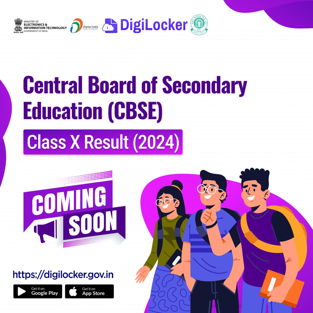 Exciting news for #CBSE Class X 2024 students! Prepare for your upcoming results, as #DigiLocker has set up a special platform for you to easily access your results. Don't miss out - visit cbseservices.digilocker.gov.in/activatecbse to get started! #comingsoon #classX