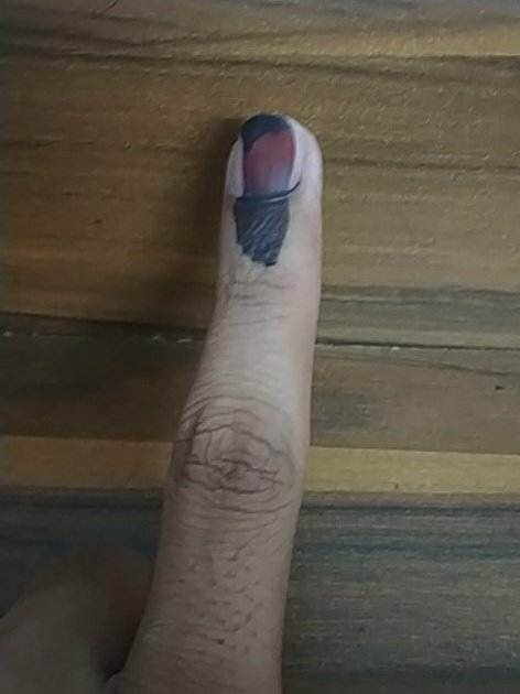 Voted for Democrcy 🗳️ #ElectionDay #Phase4 #LokSabhaElections2024