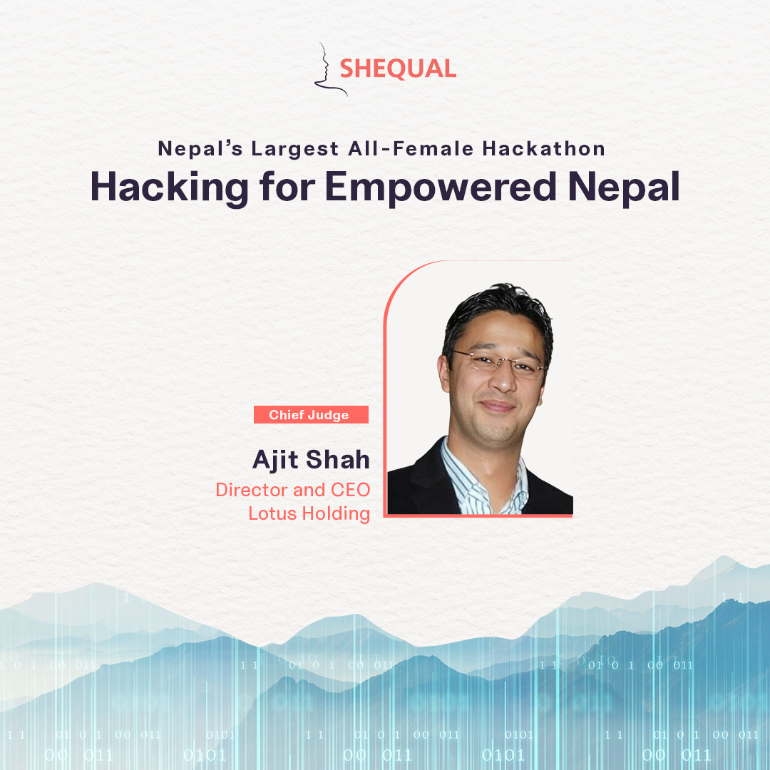 Presenting the Honorable Chief Judges!

Ajit Shah, Director and CEO, Lotus Holding

#Hackathon #TechforChange #TechInnovation #EmpowerNepal #itshertime #TechTransformation #DigitalEmpowerment