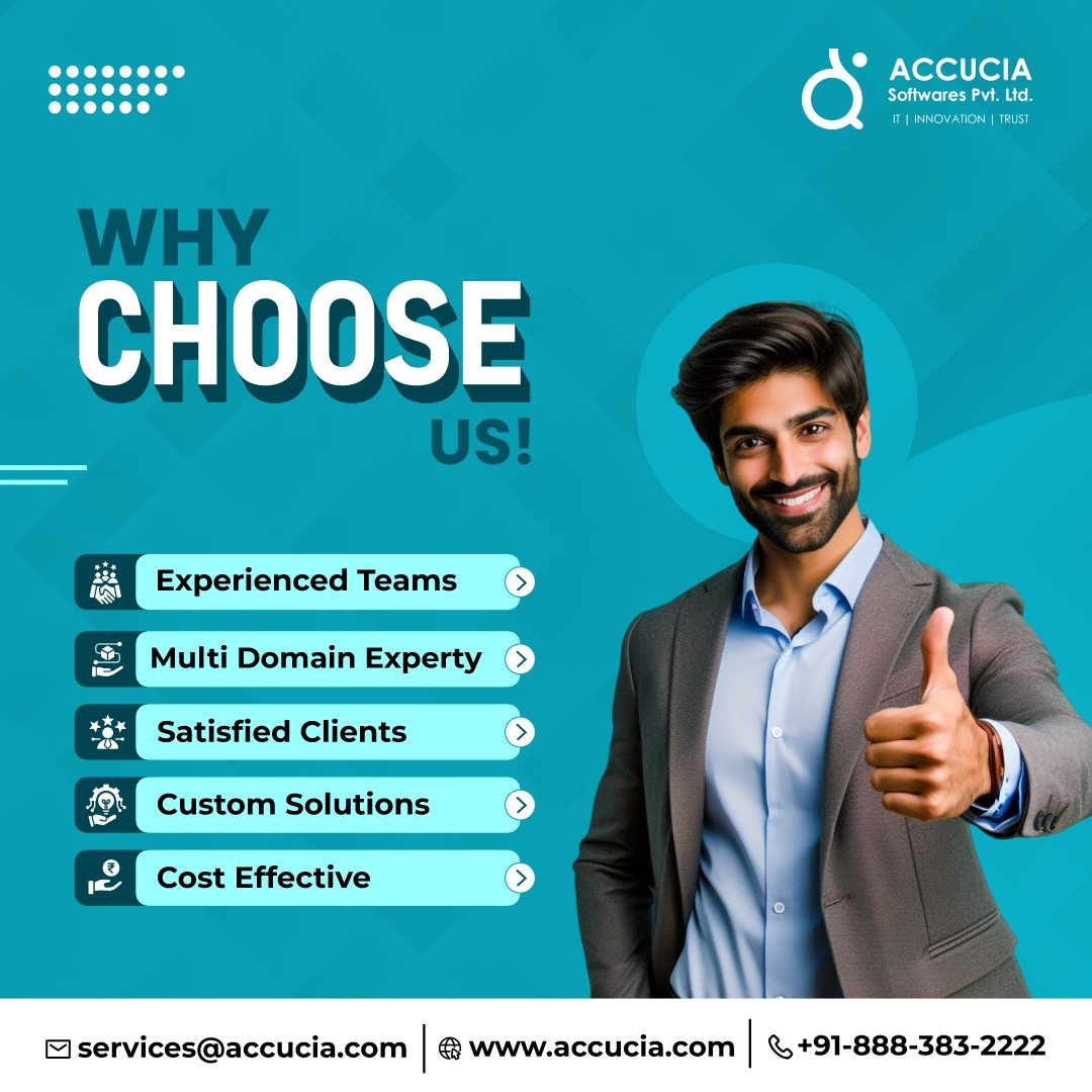 AccuciaSoftware's tweet image. Transform Your Vision into Reality with Accucia Softwares.
 Where Expertise Meets Innovation and Client Satisfaction!

Visit Our Website To Know More. ✅

#business #offerings #itsolution #accuciasoftwares