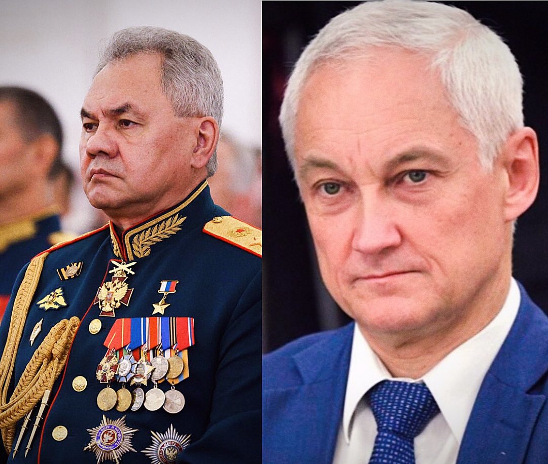 🇷🇺 Putin replacing Shoigu by civilian economist Andrei Belousov after 27 months of war for Minister of Defense means that the military critical time is over.  

Russia destroyed most of Ukraine's military logistics, most of all the weapons they received from NATO and eliminated