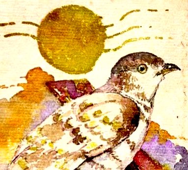 「鳥 絵の具」のTwitter画像/イラスト(新着)