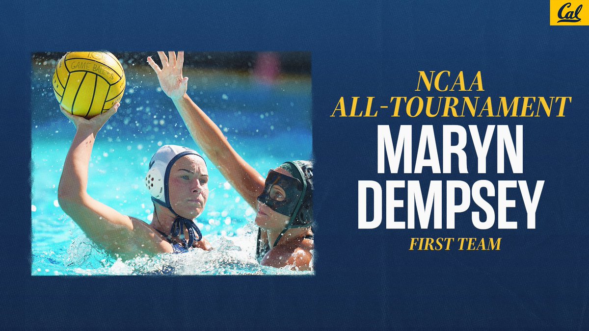 First on the team in goals (48) this year, and now, NCAA All-Tournament First Team. Congratulations to Maryn Dempsey! #GoBears 🐻