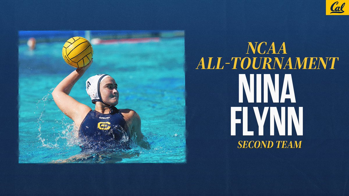 What a debut season for Nina Flynn 🔥🔥 Congratulations on making the NCAA All-Tournament Team! #GoBears 🐻