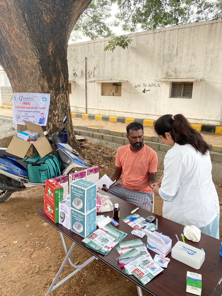 BelagaviKunda's tweet image. ಉಚಿತ ಅರೋಗ್ಯ , BP , ಶುಗರ್ ತಪಾಸಣಾ ಶಿಬಿರ ..

#Genericart #GenericMedicalshopnearme #genericmedicine #generic #genericshop