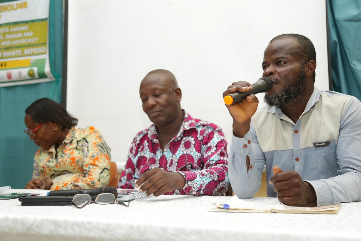 Institute for Sustainable Energy&Env'tal Solutions (@iseesghana) on Twitter photo A @Policy Dialogue on #Agroecology was held at the #stakeholder #workshop held by <a href="/IseesGhana/">Institute for Sustainable Energy&Env'tal Solutions</a> with support from <a href="/RSFSocFinance/">RSF | Regenerative Social Finance</a> at #TeacherMante Ghana featuring Mr @Clifford Asare, <a href="/ayensuano/">Ayensuano District Assembly</a> Director of Agriculture, Madam <a href="/Esther/">Esther London</a> of Nsawam Municipality on district agric policies A @Policy Dialogue on #Agroecology was held at the #stakeholder #workshop held by <a href="/IseesGhana/">Institute for Sustainable Energy&Env'tal Solutions</a> with support from <a href="/RSFSocFinance/">RSF | Regenerative Social Finance</a> at #TeacherMante Ghana featuring Mr @Clifford Asare, <a href="/ayensuano/">Ayensuano District Assembly</a> Director of Agriculture, Madam <a href="/Esther/">Esther London</a> of Nsawam Municipality on district agric policies
