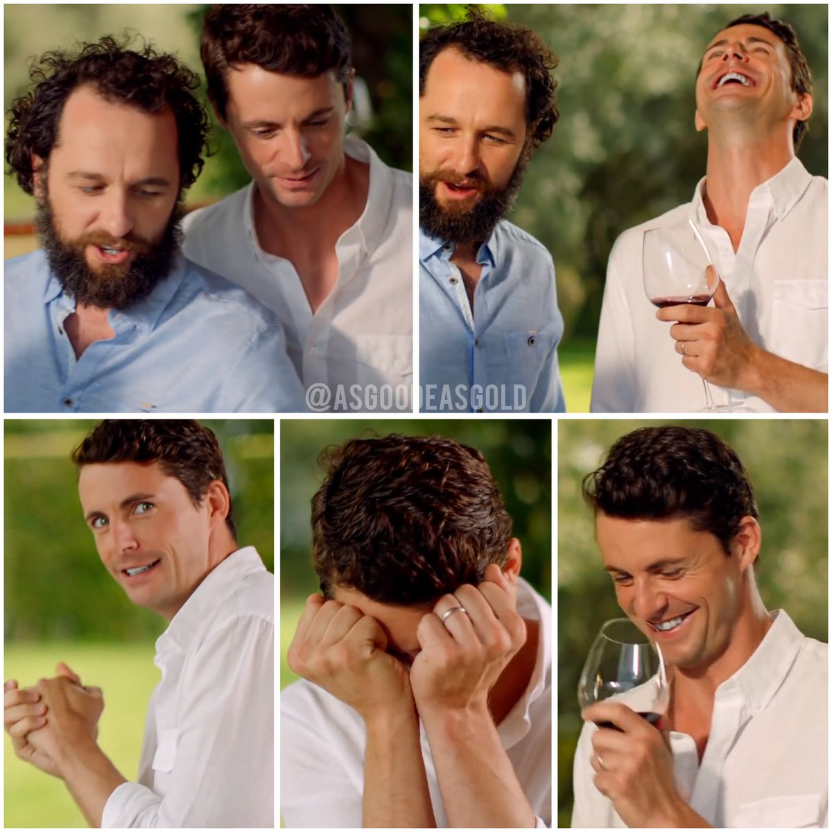 A little fun for Monday morning from favourite goofballs Matthew Rhys and Matthew Goode. Love them, miss them. 
📷 My edits from The Wine Show outtakes
#matthewgoode #matthewrhys #thewineshow #thewineshowtv