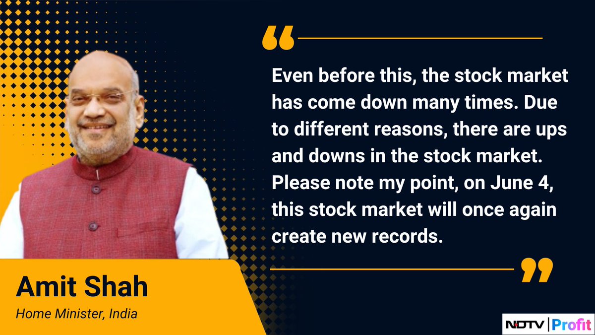 #AmitShah On #StockMarketindia

#LokSabhaElections2024