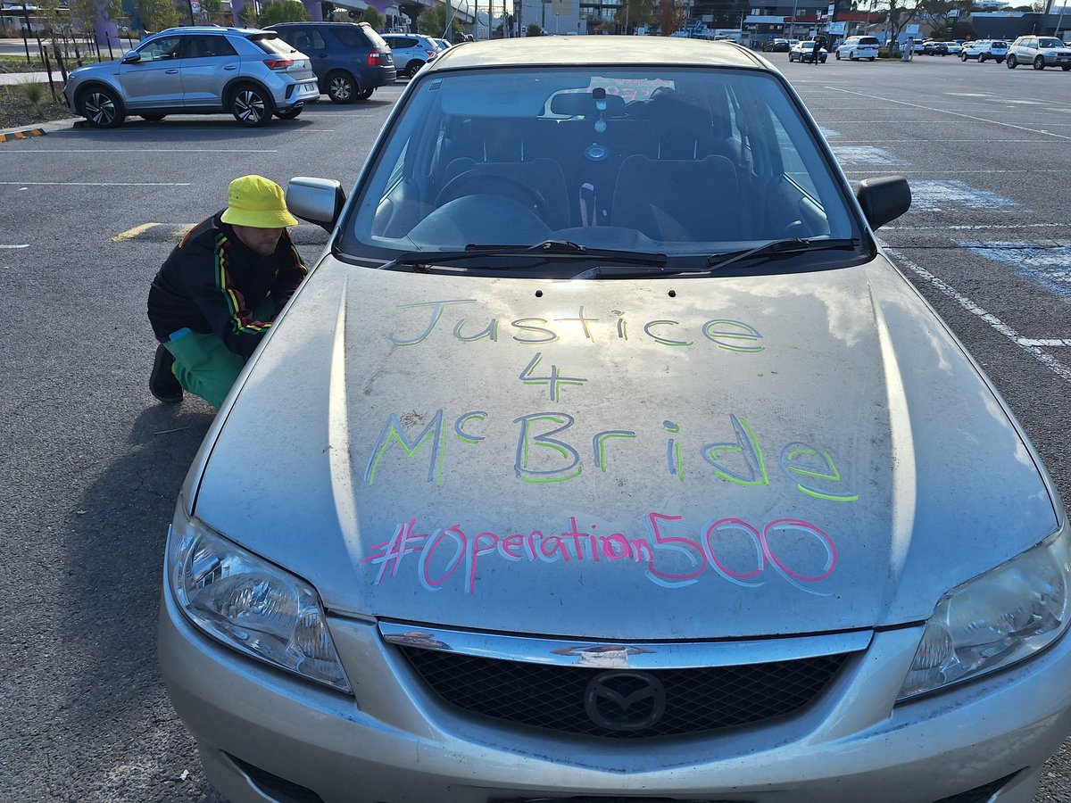 Melbourne4Wiki's tweet photo. On the road for truth & justice from Melb to Canberra. #Operation500 is under way.
We will not be silent.
Whistleblowers need protection not punishment.
We ride with McBride!
#HandsOffMcBride
#TruthMatters https://t.co/O6vOyP1ICv