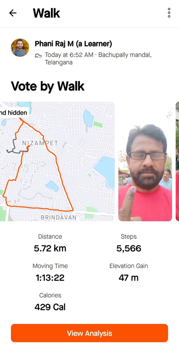 #hyderabadCyclingRevolution Cycling Community of Hyderabad #PedalToVote #LokSabhaElections2024 @TOIHyderabad #ElectionsWithTOI #NoExcusesDay #ActiveMobilityToVote #Walk2Vote @CEO_Telangana @ECISVEEP @DEO_HYD @HydcyclingRev @sselvan @SarikaPanda @Ravi_1836