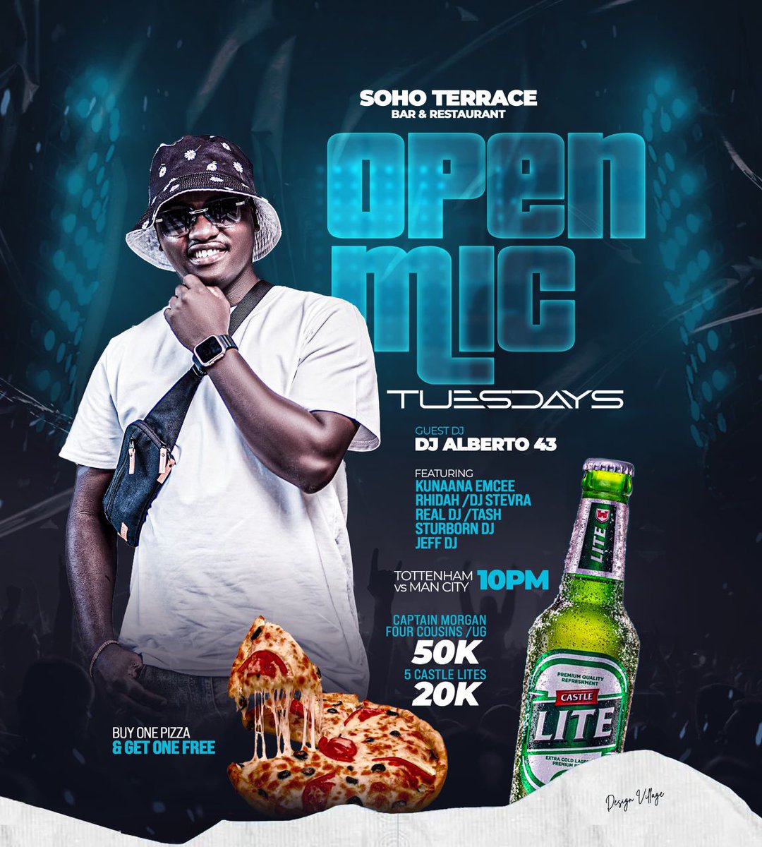 #OPENMICTUESDAY it will make you sing @djalberto43 will be on decks as your guest.
