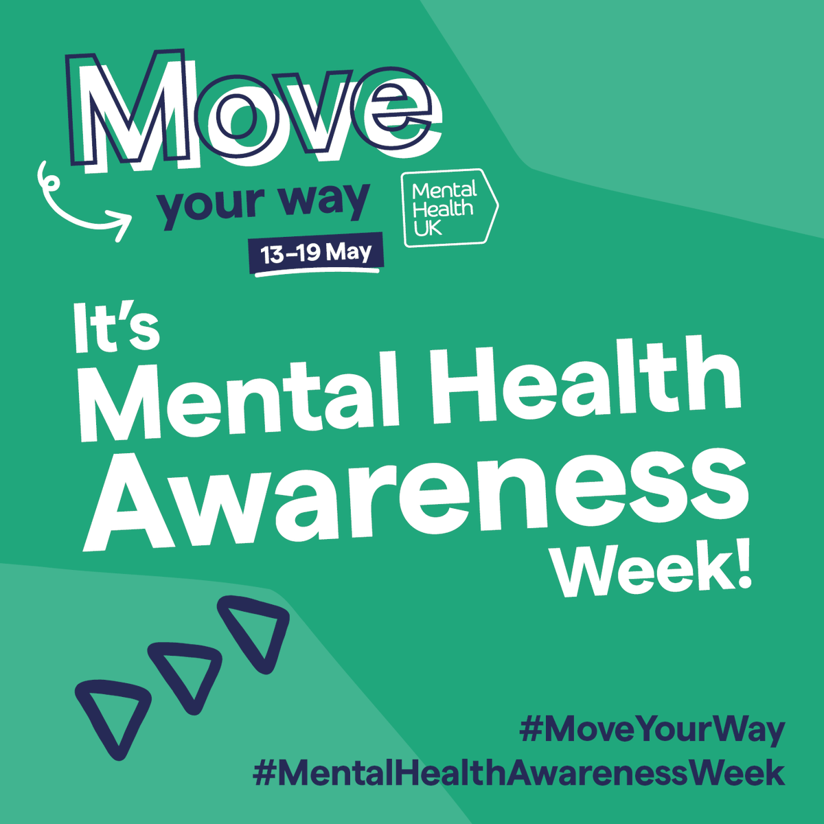 🏃 It's #MentalHealthAwarenessWeek and we're talking about movement and mental health. We'll be exploring the benefits of movement, the barriers that stop us from being active, and encouraging movement that works for you. Learn more👇 bit.ly/2REYCaG